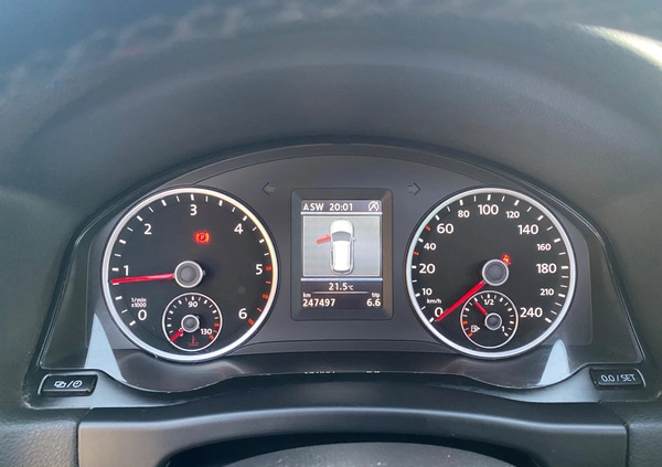 Volkswagen Tiguan cena 42900 przebieg: 247497, rok produkcji 2012 z Chełmno małe 407